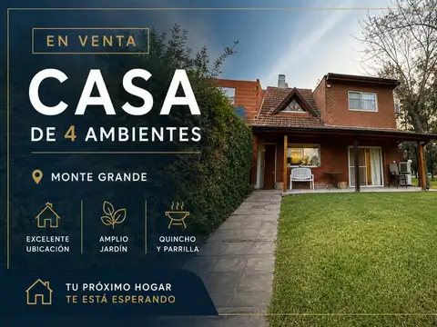 Casa en Venta en Monte Grande, Partido de Esteban Echeverría