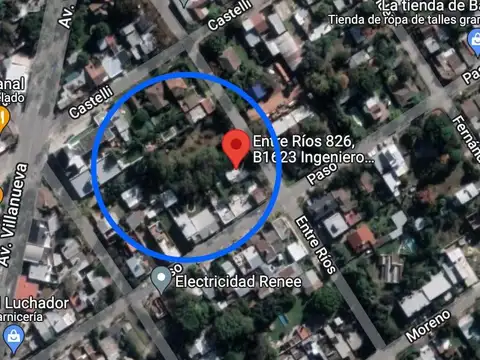 Ingeniero Maschwitz Centro | Terreno sobre Asfalto a 1 Cuadra de Av. Villanueva | Desarrollo Comerci
