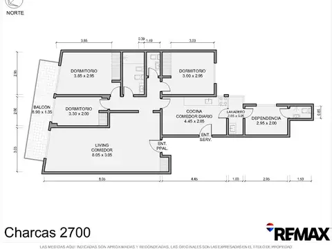 Departamento en Venta de 4 ambientes
