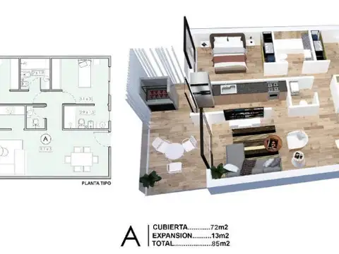 Pedro J Agrelo 3500, Piso 1