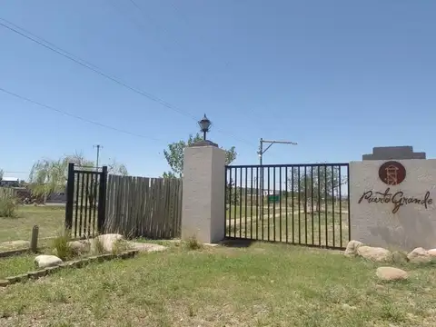 Venta lote barrio puerto grande-lujan de cuyo