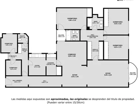Venta Departamento 5 ambientes Retiro con cochera y balcon