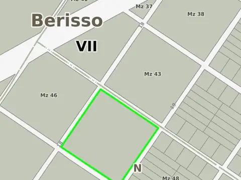 Terreno en Venta en Berisso, USD 30.000