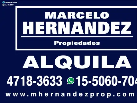EXC. 2 AMB EN PLANTA ALTA PROX A ACCESOS (VILLATE AL 3600) SIN EXPENSAS 