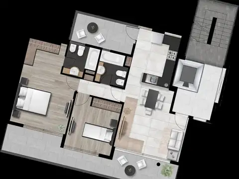 Venta-  Departamento - Fisherton