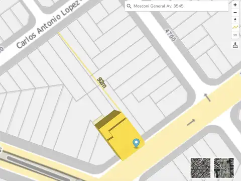 Terreno en Venta 36  mts Fondo