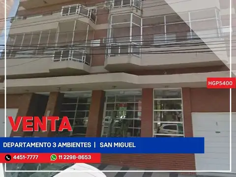 Departamento - Venta - Argentina, San Miguel - Paunero 1057