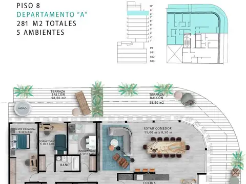 Avenida Angel Gallardo al 1000