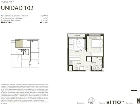 Departamento en Venta 1 año