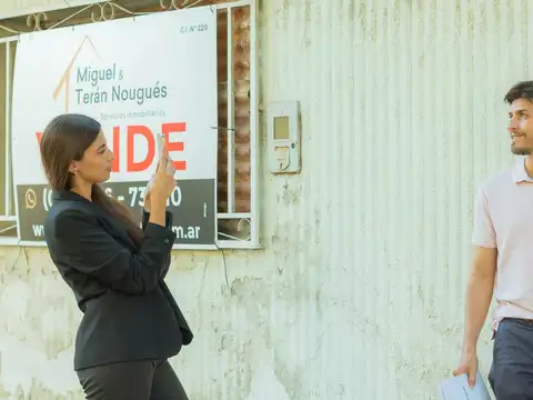 Terreno en Venta 9  mts Frente