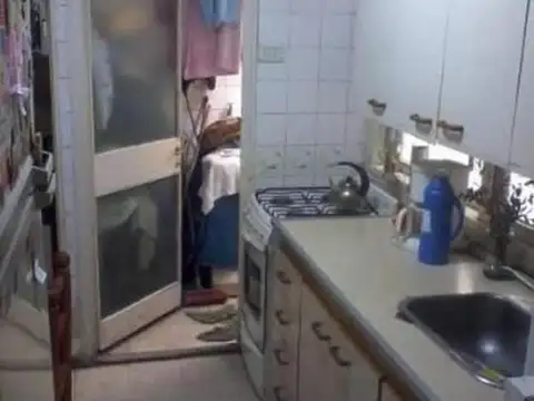Departamento 2 ambientes con 1 baño