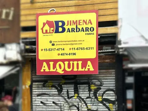 PEATONAL BELGRANO   Jimena Barbaro Farias ALQUILA