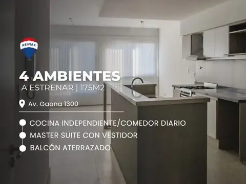 DEPARTAMENTO EN VENTA EN CABALLITO DE 4 AMBIENTES