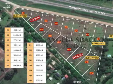 Colectora Sur ( Barrio Parque El Remanso)