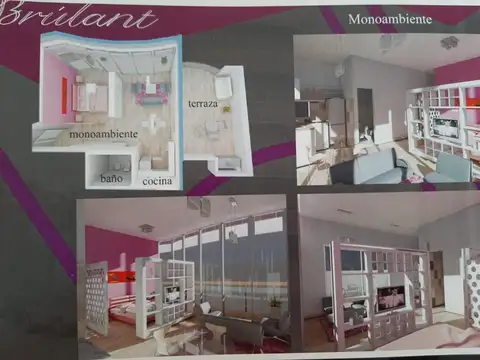 Departamento en Venta de Monoambiente