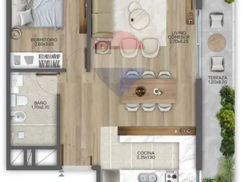 Departamento en Venta en Parque Rodo , USD 266.700