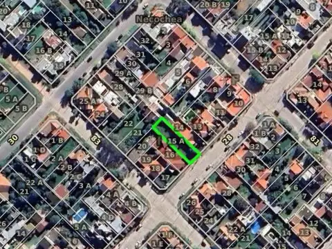Terreno en Venta 10  mts Frente