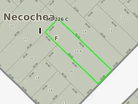 Terreno en Venta en Necochea, USD 70.000