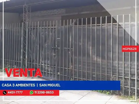 Casa - Venta - Argentina, San Miguel - San Lorenzo 2834