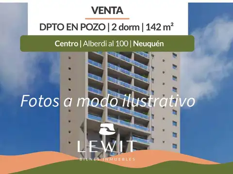 Venta departamento en pozo | 2 dormitorios | Cochera | baulera | Ecor J | Zona centro | Neuquén