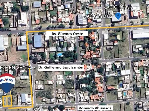 Gran Terreno Zona Alta – Potencial p/ construcción