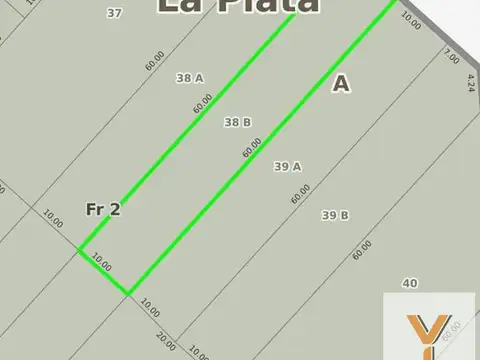 Terreno en Venta de 600,0 m2