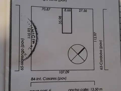 Terreno en Venta en San Andres, USD 125.000