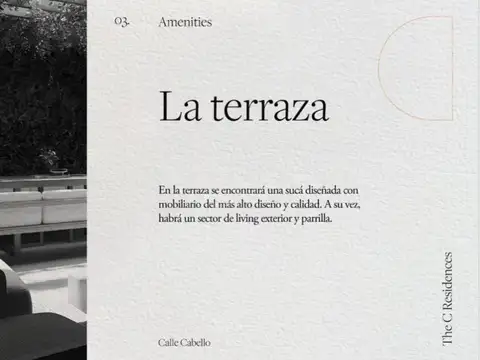 Departamento en Venta en Palermo Chico, USD 440.000