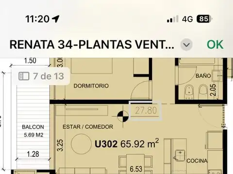 Departamento en venta en Proyecto Pinamar