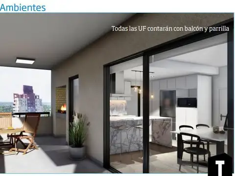 Departamento 4 ambientes con 1 baño
