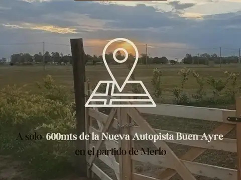 "LAS ROSAS"  VENTA DE TERRENOS EN BARRIO CERRADO MERLO
