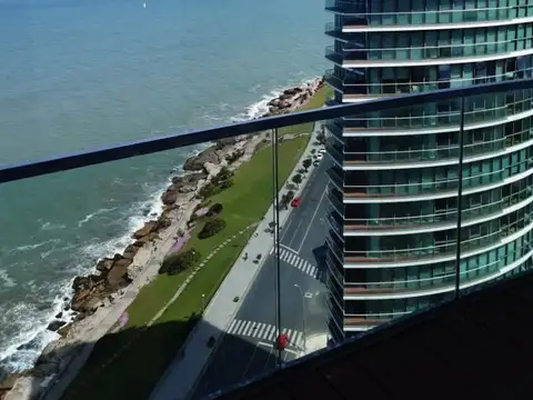 VENTA MARAL EXPLANADA  de Departamento 2 AMBIENTES VISTA PLENA AL MAR en Playa Chica, Mar del Plata