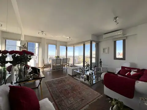 4 ambientes, dependencia, piso alto , vista al rio, cochera!