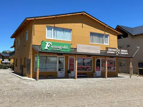 Departamento amoblado, ubicado frente a Ruta 40 y en el centro de la localidad de Dina Huapi.