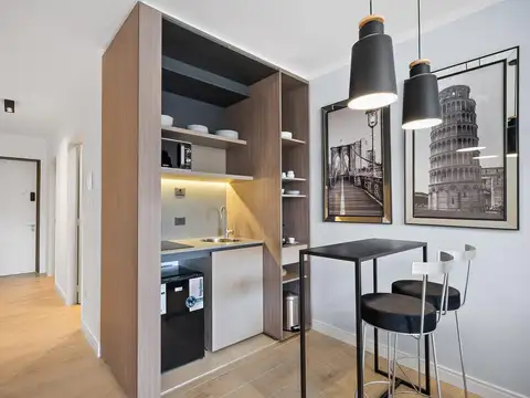 Departamento Monoambiente con 1 baño