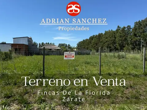 Terreno en Venta en Zarate, Partido de Zárate