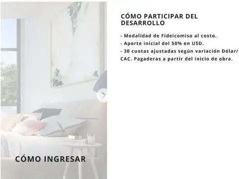 Departamento en Venta 1 año
