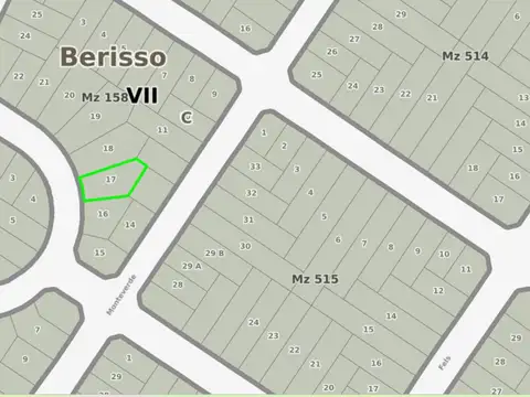 161 norte e/ 24 y 25