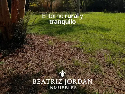 TERRENO EN VENTA, BARRIO EL ZORZAL, PARADA ROBLES