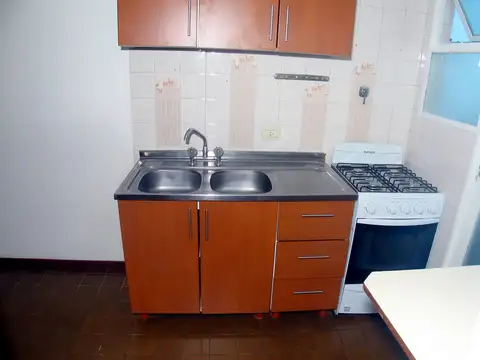 Departamento 2 ambientes con 1 baño