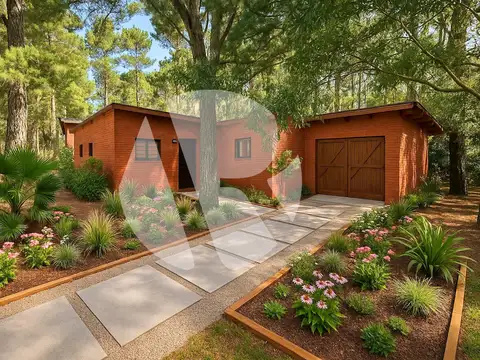 Casa en Mar De Las Pampas en lote de 1200m2