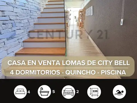 Casa en venta Lomas de City Bell