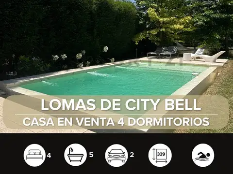 Casa en venta Lomas de City Bell
