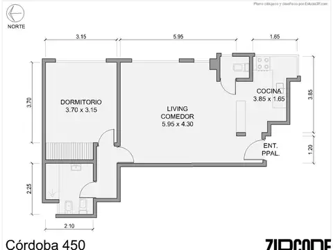 Departamento en Alquiler de 2 ambientes