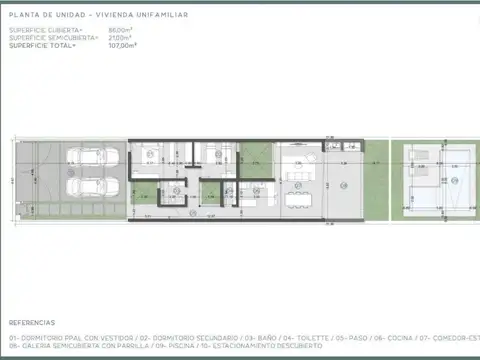 Casa en Venta con 2 cocheras