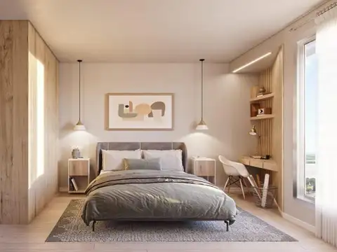 Departamento 3 ambientes con 2 baños