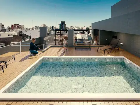 Departamento 3 ambientes con 2 baños