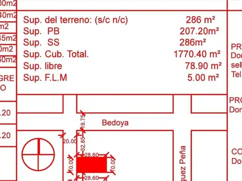 OPORTUNIDAD TERRENO COFICO IDEAL INVERSOR