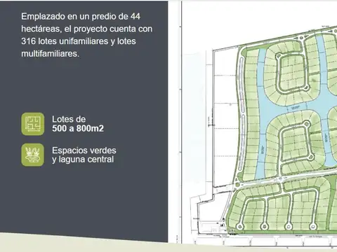 Terreno en Venta en Nuevo Quilmes, USD 185.000