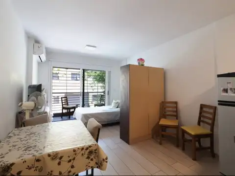 Departamento Monoambiente con balcon en Almagro